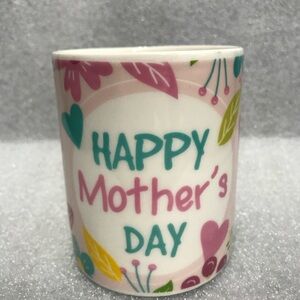Mother's Day Mug with Colorful Design Preowned